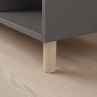 Стеллаж Ikea Eket 80 x 140 x 35см cm / ЛДСП / Темно-серый photo 3