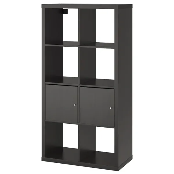 Стеллаж Ikea Kallax 147 x 77 x 39см cm / ЛДСП / Темно Коричневый photo 1