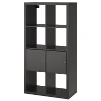 Стеллаж Ikea Kallax 147 x 77 x 39см cm / ЛДСП / Темно Коричневый