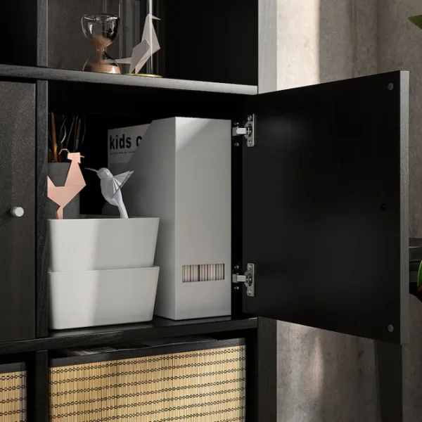 Стеллаж Ikea Kallax 147 x 77 x 39см cm / ЛДСП / Темно Коричневый photo 4