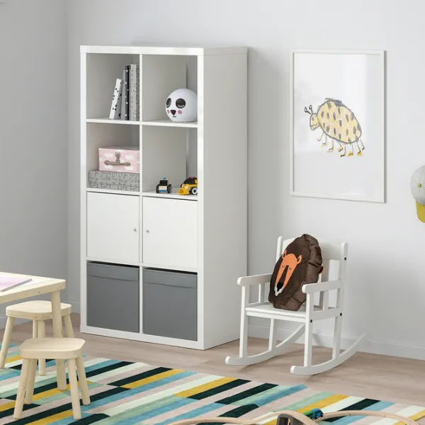 Стеллаж Ikea Kallax 147 x 77 x 39см cm / ЛДСП / White Gloss photo 3