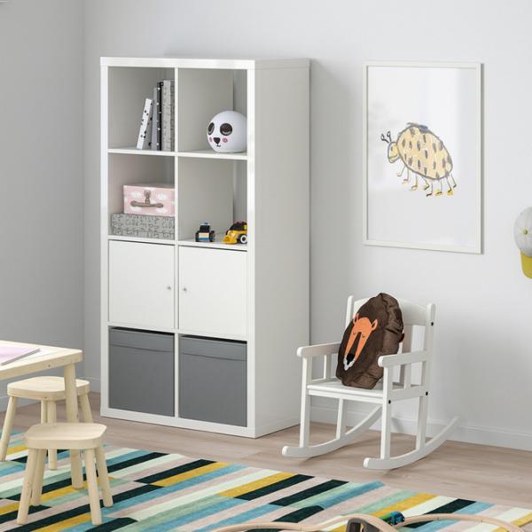 Стеллаж Ikea Kallax 147 x 77 x 39см cm / ЛДСП / White Gloss photo 3