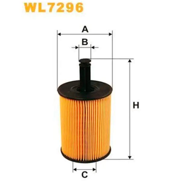 Filtru de ulei Wix Filters WL7296 WX-WL7296 photo 2 Filtru de ulei Wix Filters WL7296 WX-WL7296 photo 2