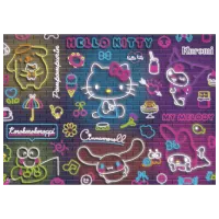 Puzzle Trefl Neon Hello Kitty 10+/ Numărul de piese: 500 photo 2