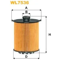 Filtru de ulei Wix Filters WL7536 WX-WL7536 photo 2