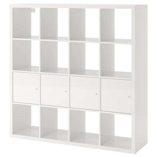 Стеллаж Ikea Kallax 147 x 147 x 39см cm / ЛДСП / White Gloss photo 1