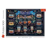 Puzzle Trefl Coffee time 9+/ Numărul de piese: 500 photo 2