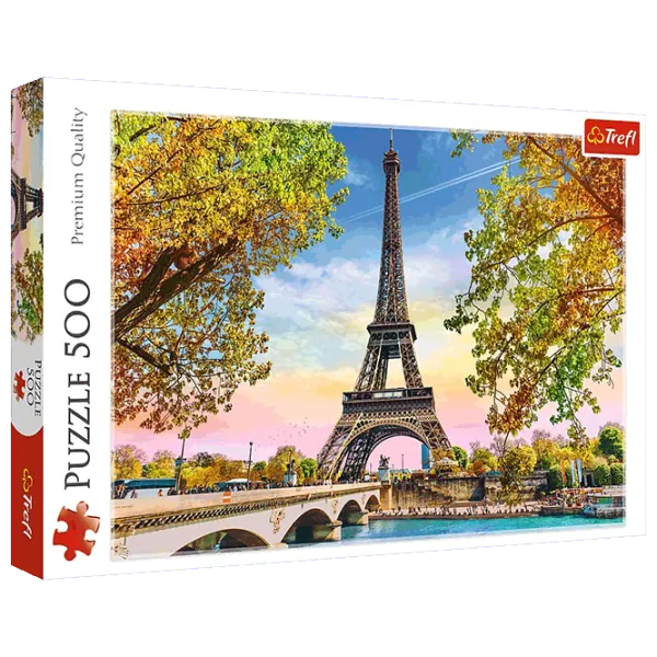 Puzzle Trefl Romantic Paris 9+/ Numărul de piese: 500 photo 1