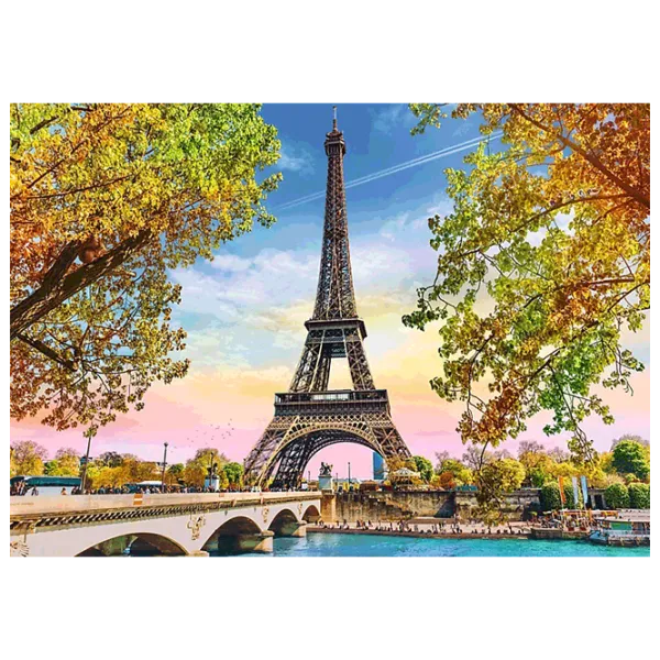 Puzzle Trefl Romantic Paris 9+/ Numărul de piese: 500 photo 2
