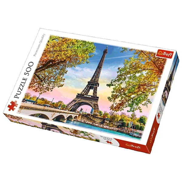 Puzzle Trefl Romantic Paris 9+/ Numărul de piese: 500 photo 4