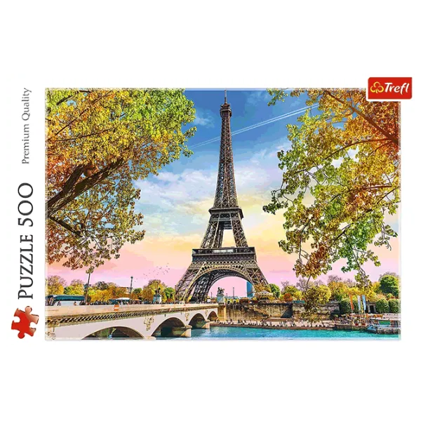 Puzzle Trefl Romantic Paris 9+/ Numărul de piese: 500 photo 7