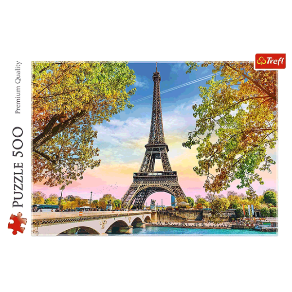 Puzzle Trefl Romantic Paris 9+/ Numărul de piese: 500 photo 7