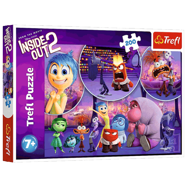 Puzzle Trefl Children's emotions 7+/ Количество деталей: 200 photo 1 Puzzle Trefl Children's emotions 7+/ Количество деталей: 200 photo 1