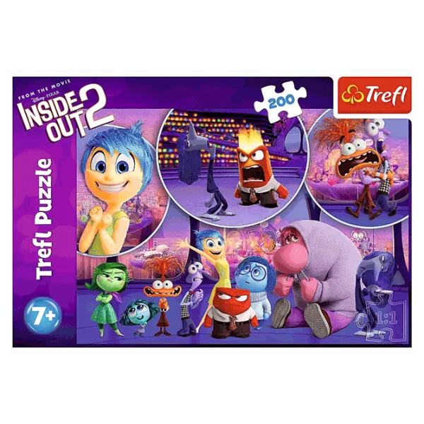 Puzzle Trefl Children's emotions 7+/ Количество деталей: 200 photo 3 Puzzle Trefl Children's emotions 7+/ Количество деталей: 200 photo 3