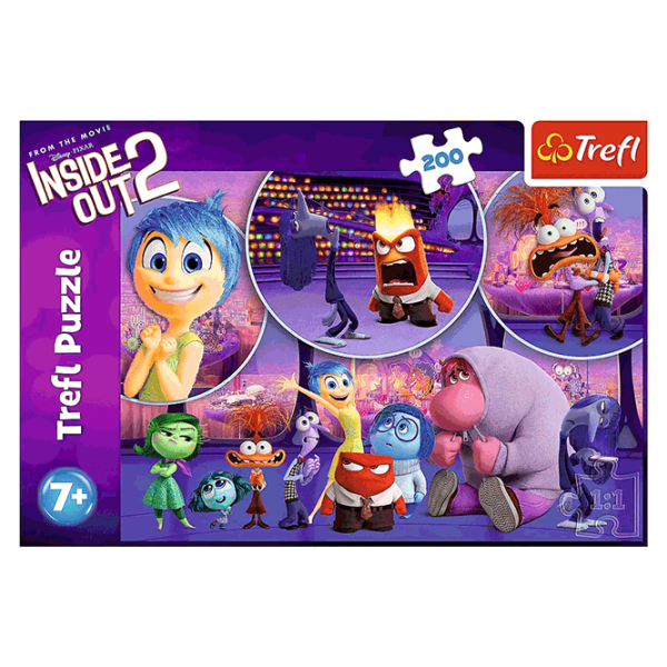 Puzzle Trefl Children's emotions 7+/ Количество деталей: 200 photo 3 Puzzle Trefl Children's emotions 7+/ Количество деталей: 200 photo 3