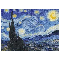 Puzzle Trefl The Starry Night 9+/ Numărul de piese: 200 photo 3
