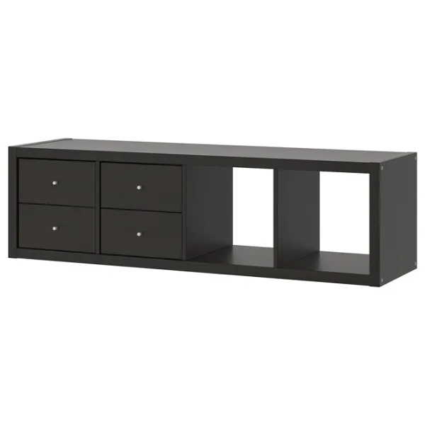 Стеллаж Ikea Kallax 147 x 42 x 39см cm / ЛДСП / Темно Коричневый photo 1