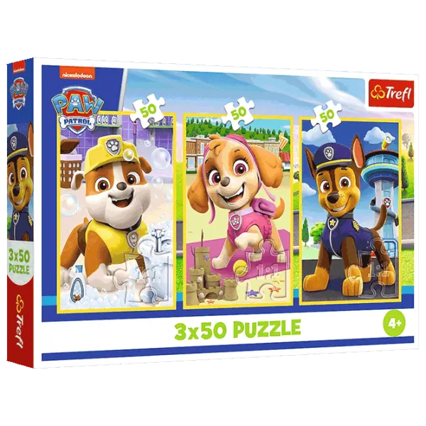 Puzzle Trefl Our dogs 4+/ Количество деталей: 150 photo 1 Puzzle Trefl Our dogs 4+/ Количество деталей: 150 photo 1