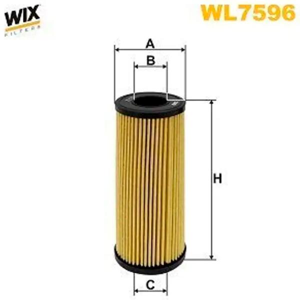 Масляный фильтр Wix Filters WL7596 WX-WL7596 photo 2