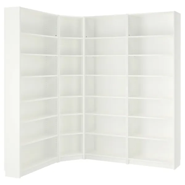 Etajeră Ikea Billy  237 x 215 x 28 cm / PAL / White photo 1 Etajeră Ikea Billy  237 x 215 x 28 cm / PAL / White photo 1