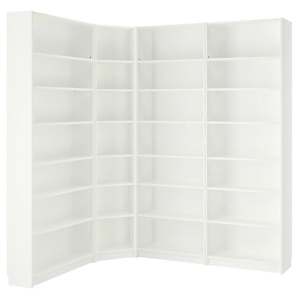 Etajeră Ikea Billy  237 x 215 x 28 cm / PAL / White photo 1 Etajeră Ikea Billy  237 x 215 x 28 cm / PAL / White photo 1