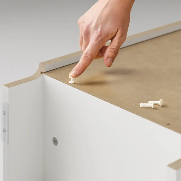 Etajeră Ikea Billy  237 x 215 x 28 cm / PAL / White photo 5 Etajeră Ikea Billy  237 x 215 x 28 cm / PAL / White photo 5