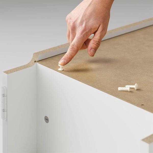 Etajeră Ikea Billy  237 x 215 x 28 cm / PAL / White photo 5 Etajeră Ikea Billy  237 x 215 x 28 cm / PAL / White photo 5