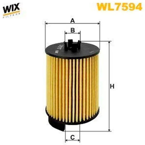 Масляный фильтр Wix Filters WL7594 WX-WL7594 photo 2