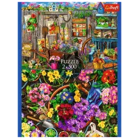 Puzzle Trefl Working in the Garden 9+/ Numărul de piese: 1000 photo 5