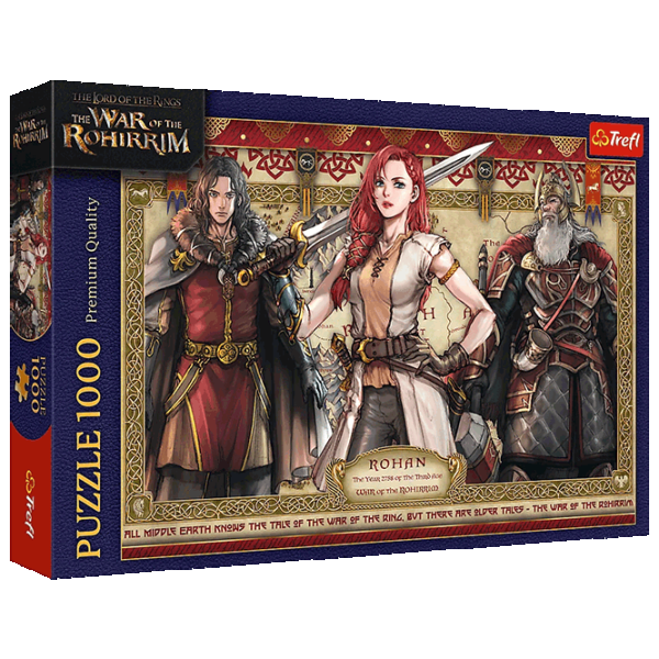 Puzzle Trefl The Lord of the Rings: The War of the Rohirrim 9+/ Количество деталей: 1000 photo 1