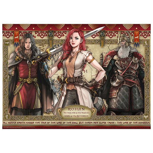 Puzzle Trefl The Lord of the Rings: The War of the Rohirrim 9+/ Количество деталей: 1000 photo 2