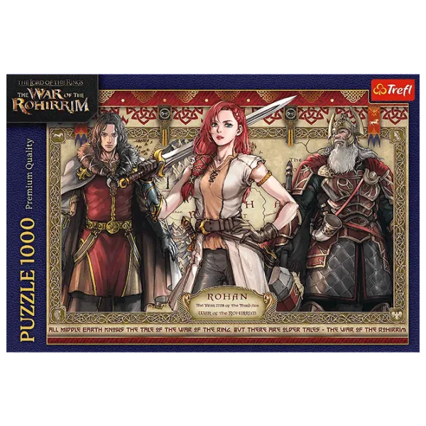 Puzzle Trefl The Lord of the Rings: The War of the Rohirrim 9+/ Количество деталей: 1000 photo 3