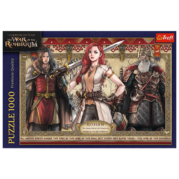 Puzzle Trefl The Lord of the Rings: The War of the Rohirrim 9+/ Количество деталей: 1000 photo 3