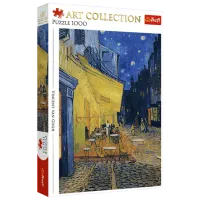 Puzzle Trefl Cafe Terrace at Night 9+/ Numărul de piese: 1000