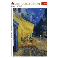 Puzzle Trefl Cafe Terrace at Night 9+/ Numărul de piese: 1000 photo 3