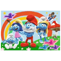Puzzle Trefl Smurf day 3+/ Numărul de piese: 24 photo 2