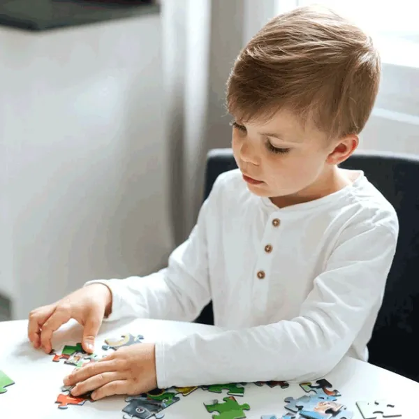 Puzzle Trefl Smurf day 3+/ Количество деталей: 24 photo 4 Puzzle Trefl Smurf day 3+/ Количество деталей: 24 photo 4