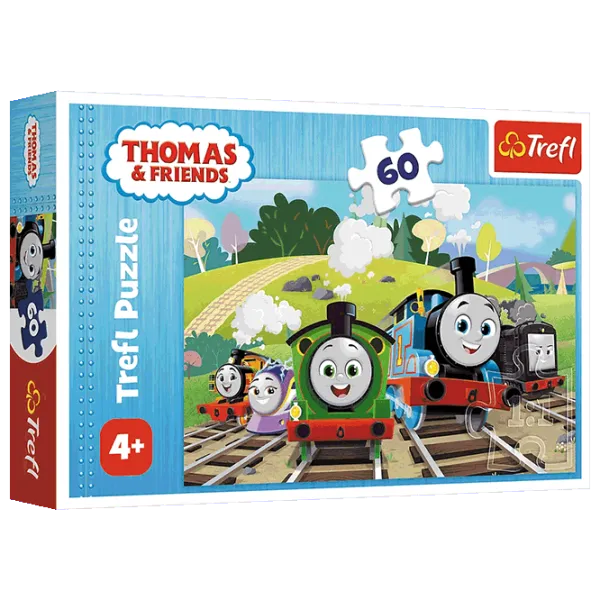 Puzzle Trefl Thomas on a trip 3+/ Количество деталей: 60 photo 1
