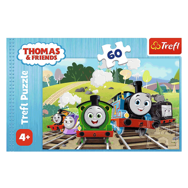 Puzzle Trefl Thomas on a trip 3+/ Количество деталей: 60 photo 2