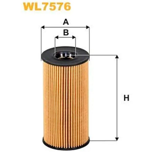Filtru de ulei Wix Filters WL7576 WX-WL7576 photo 2 Filtru de ulei Wix Filters WL7576 WX-WL7576 photo 2