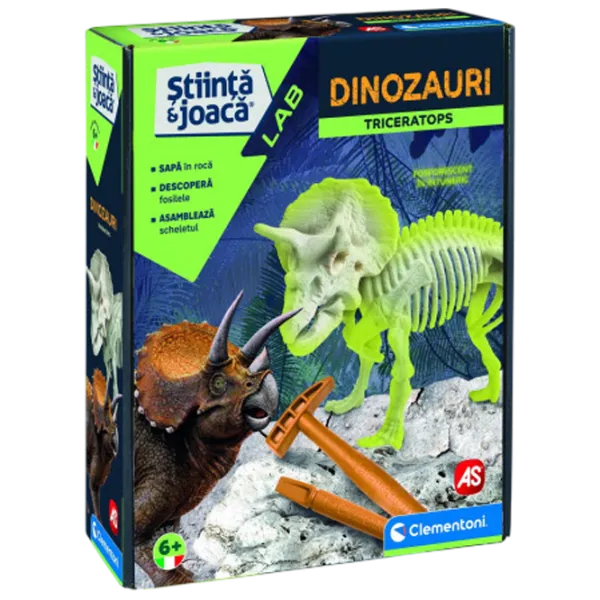 Настольная игра As Kids Dinosaur Triceratops 6+/ Развитие photo 1