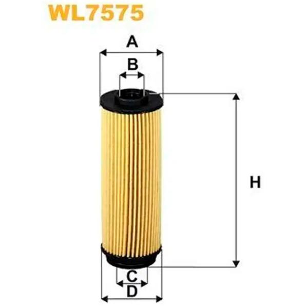 Filtru de ulei Wix Filters WL7575 WX-WL7575 photo 2 Filtru de ulei Wix Filters WL7575 WX-WL7575 photo 2