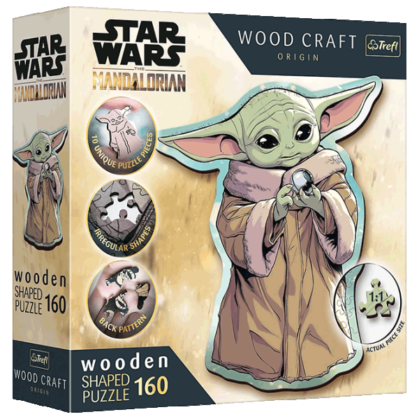 Puzzle Trefl Grogu 9+/ Количество деталей: 160 photo 1