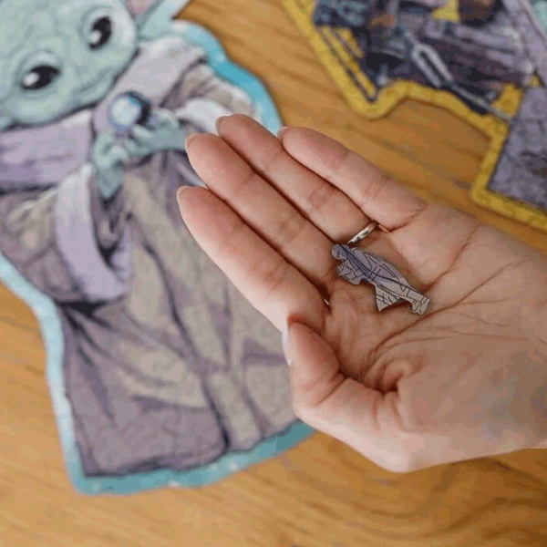 Puzzle Trefl Grogu 9+/ Количество деталей: 160 photo 9