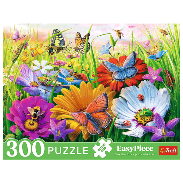 Puzzle Trefl Insects in the Meadow 9+/ Количество деталей: 300 photo 4