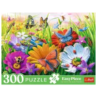 Puzzle Trefl Insects in the Meadow 9+/ Numărul de piese: 300 photo 3
