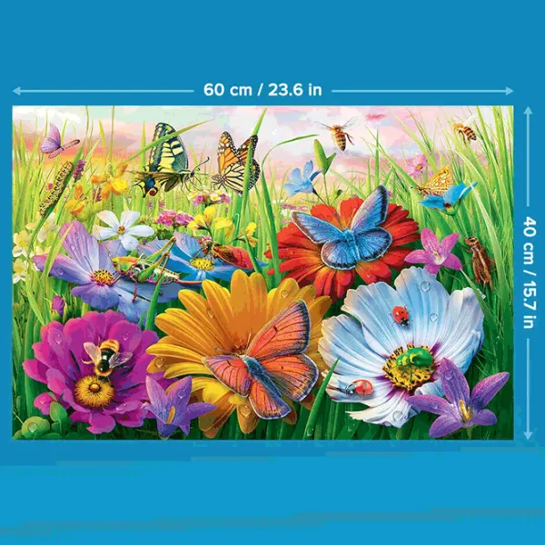 Puzzle Trefl Insects in the Meadow 9+/ Количество деталей: 300 photo 6