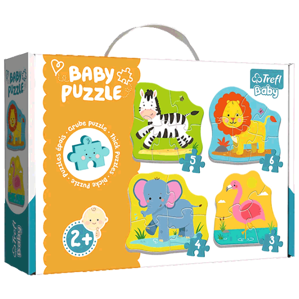 Puzzle Trefl Baby Classic 2+/ Numărul de piese: 18 photo 1 Puzzle Trefl Baby Classic 2+/ Numărul de piese: 18 photo 1