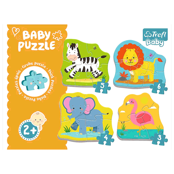 Puzzle Trefl Baby Classic 2+/ Numărul de piese: 18 photo 2 Puzzle Trefl Baby Classic 2+/ Numărul de piese: 18 photo 2
