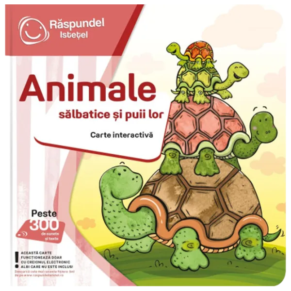 Развивающий набор Raspundel Istetel Wild animals 3+/ Развитие photo 1